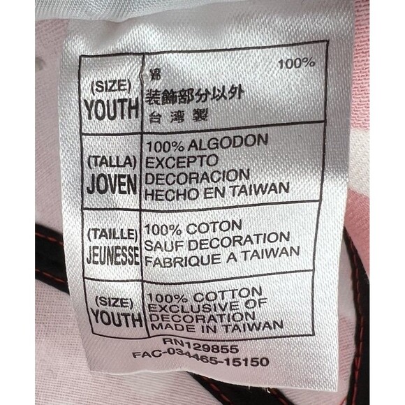 Vtg Walt Disney World Minnie Mouse Baseball Polka Dot Hat Cap w/ Ears Bow YOUTH - Picture 11 of 11